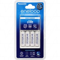 Panasonic Eneloop K-KJ51MCC4TA 1-4 AA/AAA Cell Battery Charger including 4 AA 