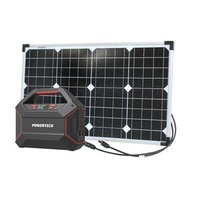 Powertech Portable Power Centre and 40W Solar Package Inlcudes MB3748 155Wh and ZM9056