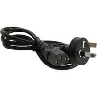 Prolink IEC C13 to SAA Mains AC Plug Power Lead 5m Black