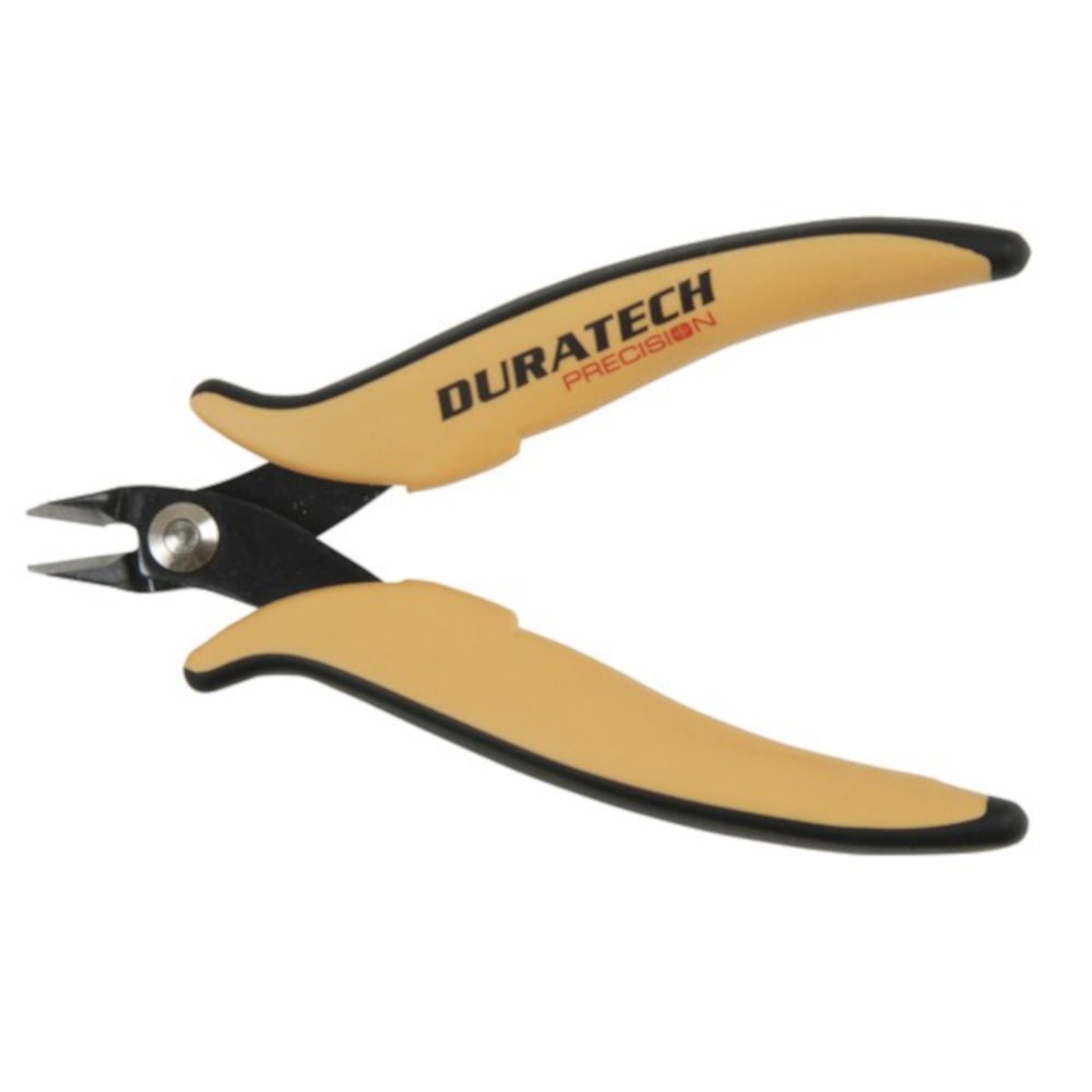 DURATECH Precision 127mm Angled Side Cutter for Fine PCB Work