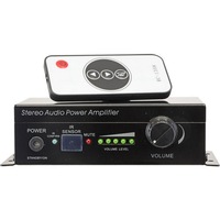 Pro2 Stereo audio power amplifier with remote control Supports Mute