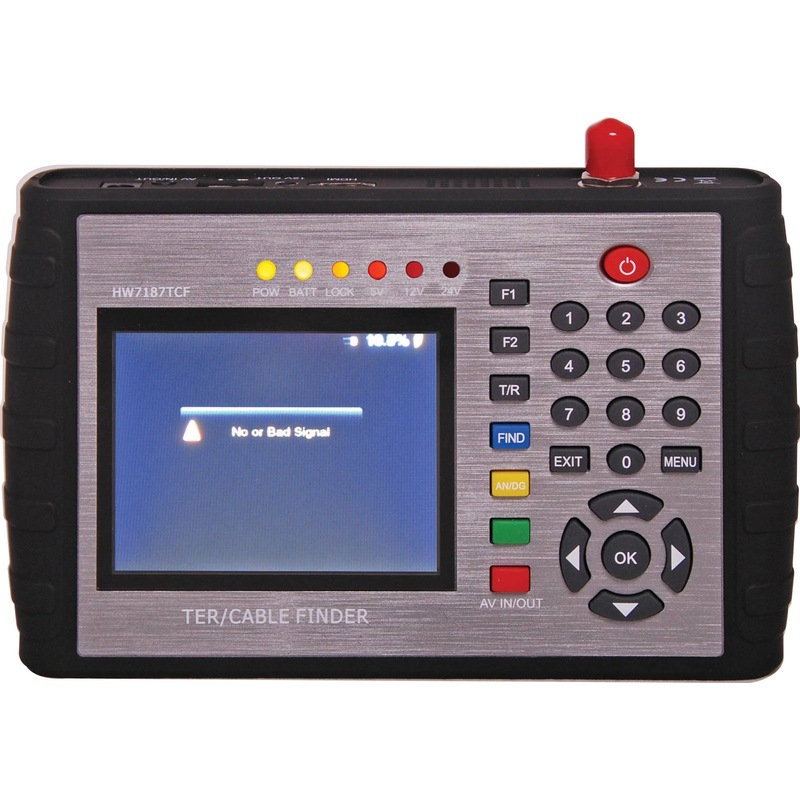 Professional 3.5” Digital TV Signal Tester & Cable Finder Buy TV