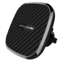 QI Wireless Charger With Magnetic Mount Phone Holder