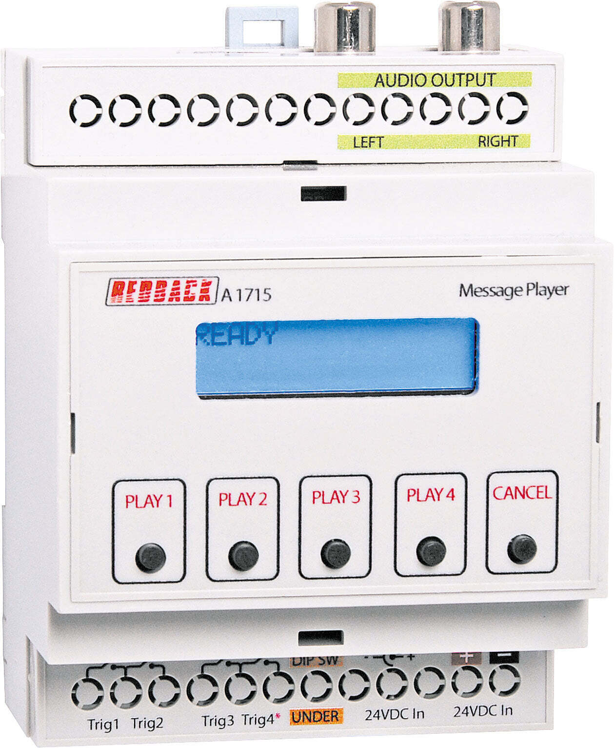 Redback Usb Player Buy Redback DIN Rail MP3 SD Message Player Audio Sources - MyDeal Australia