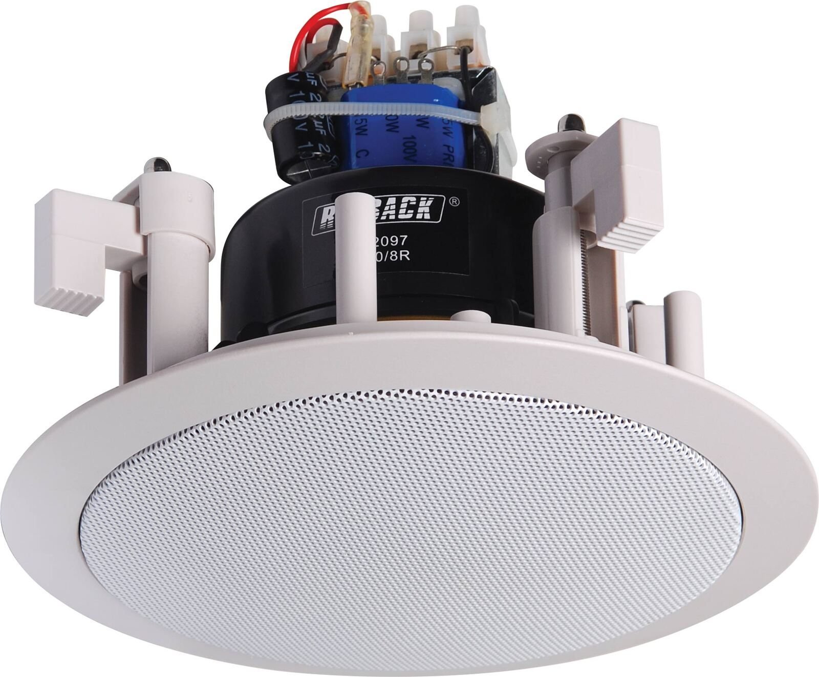 Redback Fastfix 15W 100V IP55 Rated Bathroom Ceiling Speaker