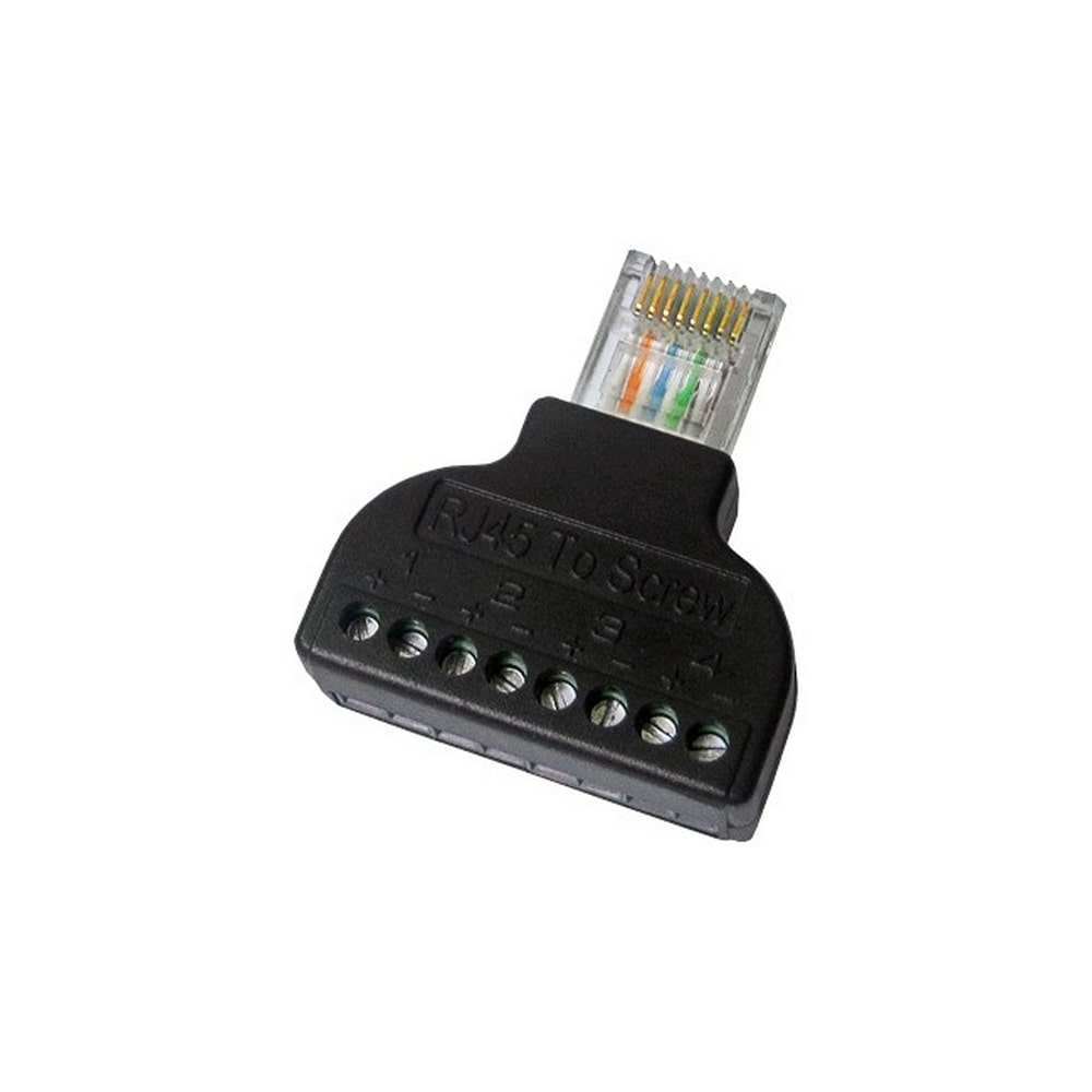 Buy DOSS RJ45 Screw Terminal Modular Plug 568A Wiring - MyDeal Australia