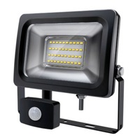 Slim Outdoor Led Floodlight With Pir Motion Sensor 240VAC IP65