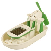 Solar 6-in-1 Educational Kit for Junior Eco-Scientist use 50W Halogen Light