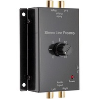 Pro.2 PRO1327 Stereo Audio Line Preamp Pre amplifier Gain Control 0-15dB AU