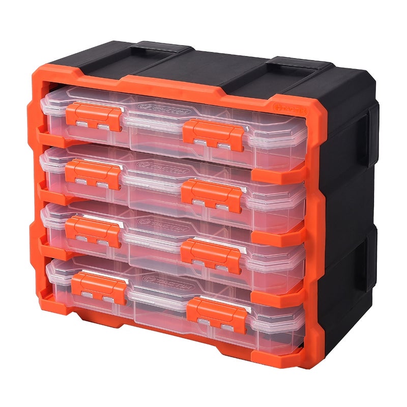 Buy Tactix 4 Tower 13 compartment Polypropylene Wall mountable