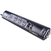 THOR 6 Smart 4 Outlet 2 USB 2.8A Port Power Protection & Filtration Power Board 