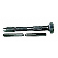 Pin Vice for drilling delicate PCBs plastic cases metal with two internal collars