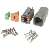 Waterproof Deutsch 6-Way Connector Set for Automotive Marine and Machinery