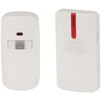 Nextech Wireless Driveway Entry PIR Alert Kit 50m Range Chime LED Alert