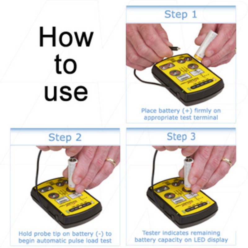 ZTS MINIMBT Battery Tester For Primary and Rechargeable Batteries Made in U.S.A MyDeal