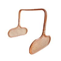 Activity Wooden Rattan Baby Play Gym Frame
