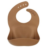 Silicone Bib - Latte