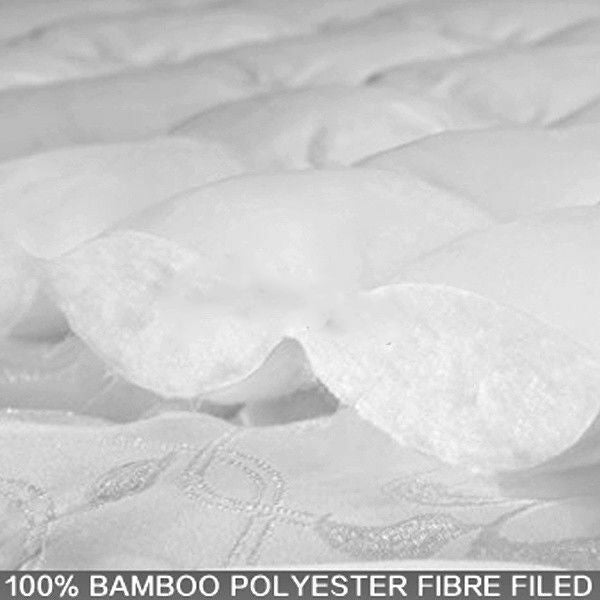 Buy 1000GSM Bamboo Mattress Protector Topper Pillowtop Bed Pad Cotton ...