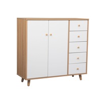 Foret Buffet Sideboard Shoe Cabinet Hallway Table Cupboard Storage 5 Drawers