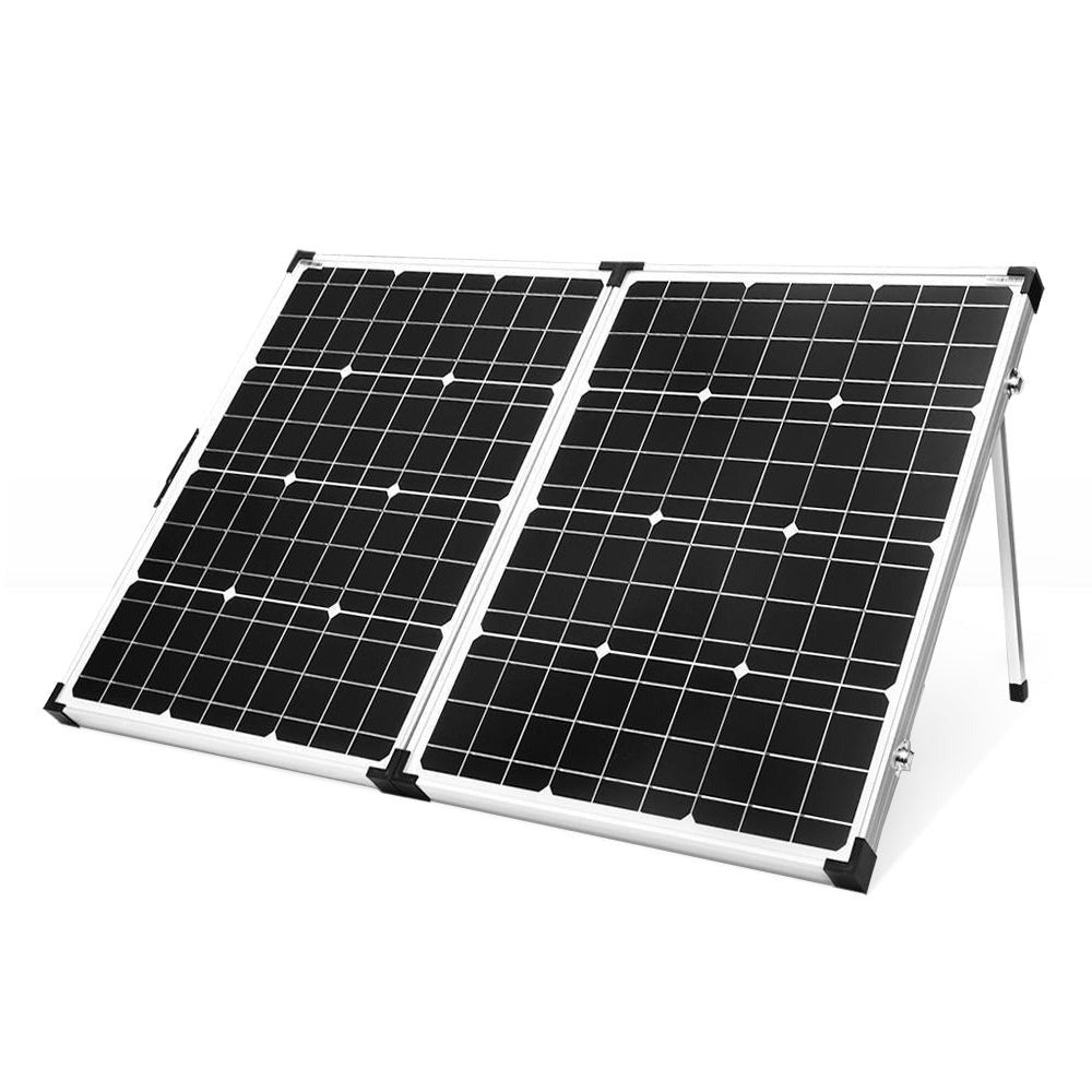 Solar Panel 200W 12V Mono Folding Foldable Caravan 4WD Camp Battery ATEMPOWER MOBI