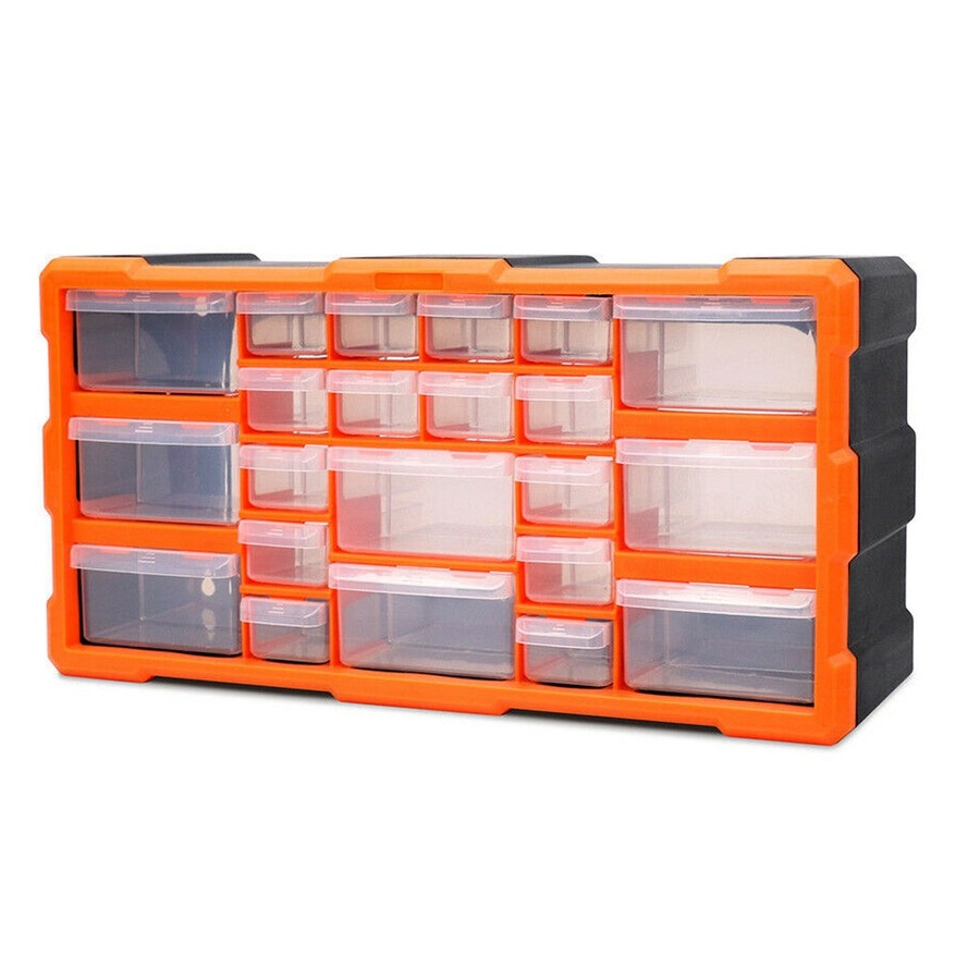 Buy Parts Storage Organiser 22 Drawers Tool Organizer Box Dividers ...