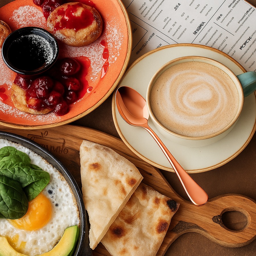 Cutlery Set Rose Gold 32 pcs Stainless Steel Knife Fork Spoon Stylish Teaspoon Kitchen