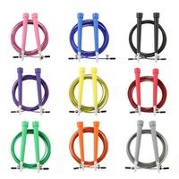 Fitness Master 3M Adjustable Steel Skipping Ropes, Jump Cardio Exercise ropes