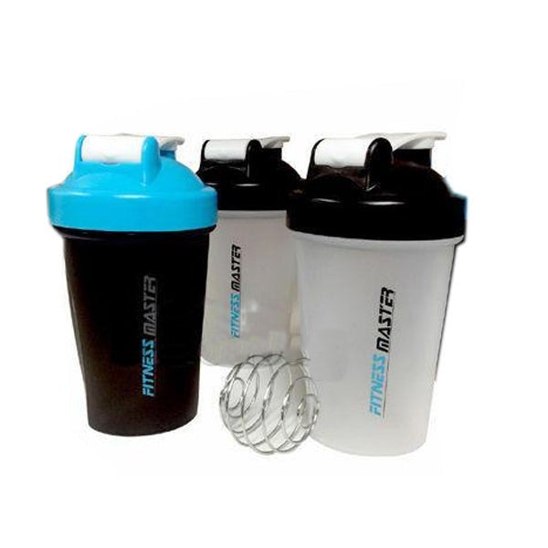 3X GYM Protein Supplement Drink Blender Mixer Shaker Shake Ball Bottle 500ml