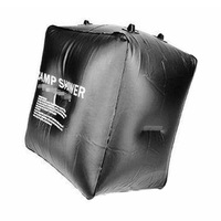 Elora Camping 40L Outdoor Solar Heated Water Pipe Camp Solar Shower Bag Portable