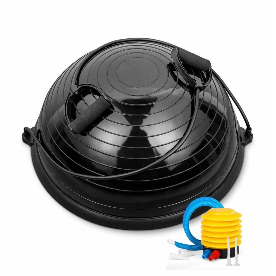 64cm Yoga Wave Speed Bosu Ball Semicircular Balance Thickened Beam Fitness Rehabilitation Training