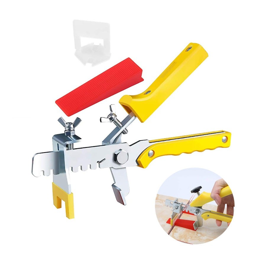 Tile Leveling System (701) 1.5mm Clips Wedges Plier Spacer Tiling Tool Floor Wall