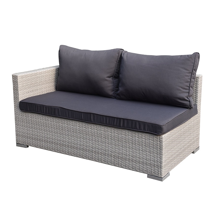 Elora 4pc Outdoor Rattan Corner Sofa Set Patio Garden Furniture w/ Table