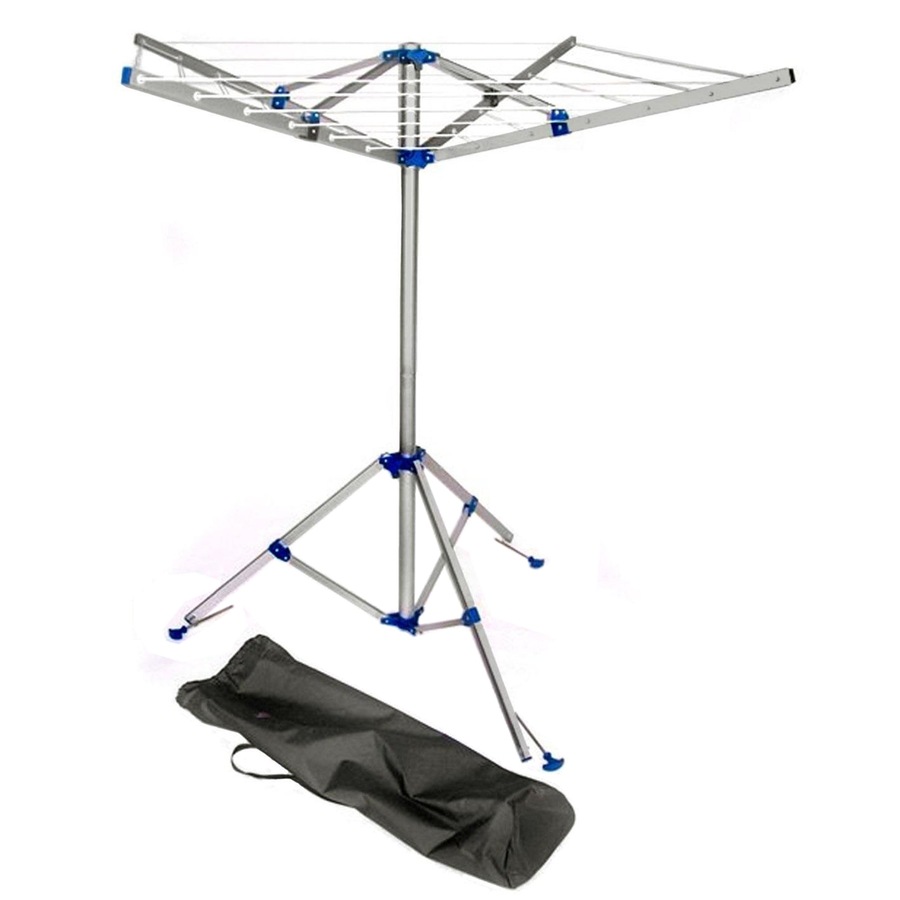 Elora Folding Umbrella Style Laundry Dryer Clothes Rack Outdoor Camping Portable