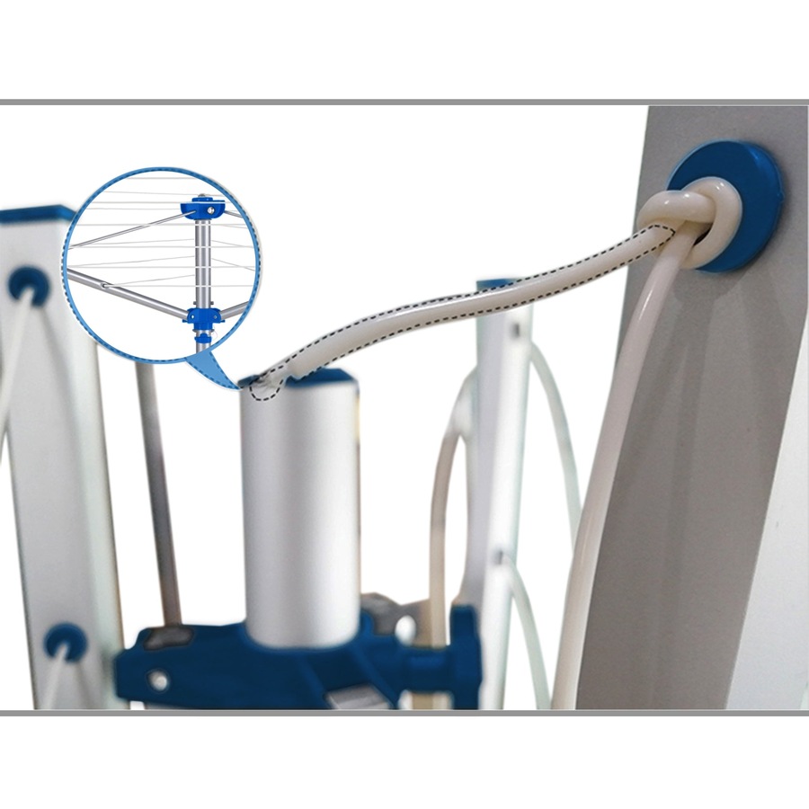 Elora Folding Umbrella Style Laundry Dryer Clothes Rack Outdoor Camping Portable