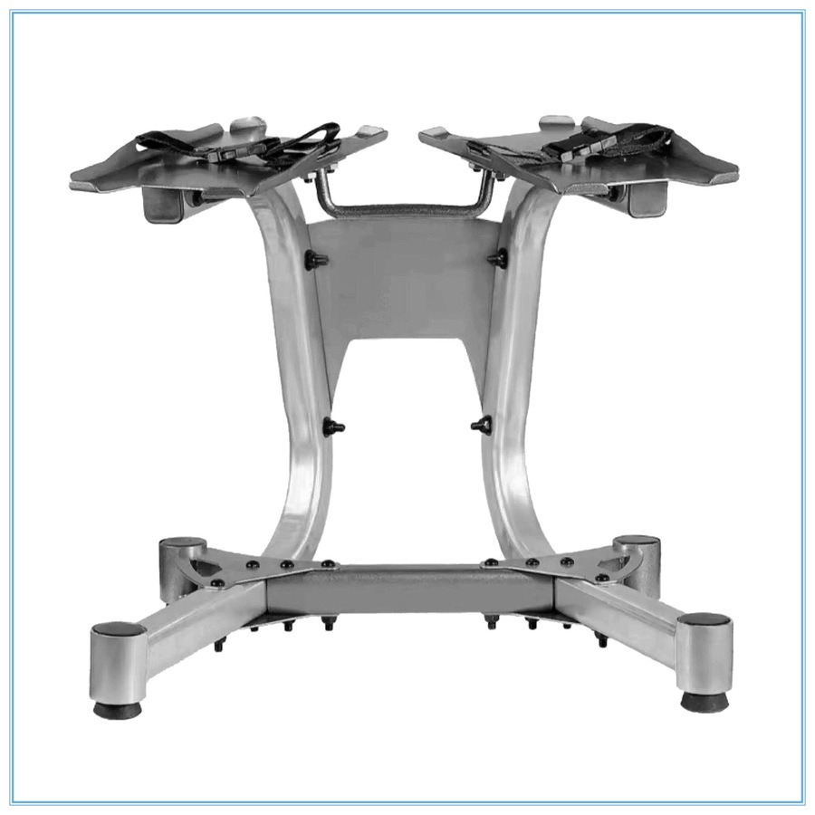 Fitness Master Adjustable Dumbbell Stand Rack Holder Home Gym Equipment Weight