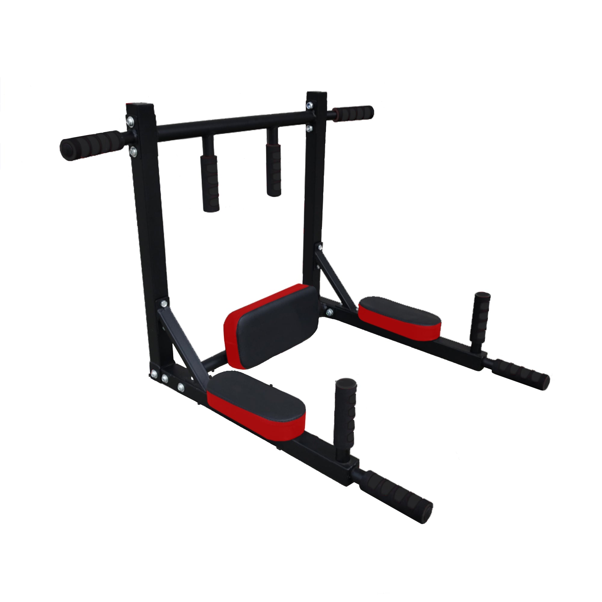 Fitness Master Chin Up Bar Power Pull Wall Mounted Gym Dip Station