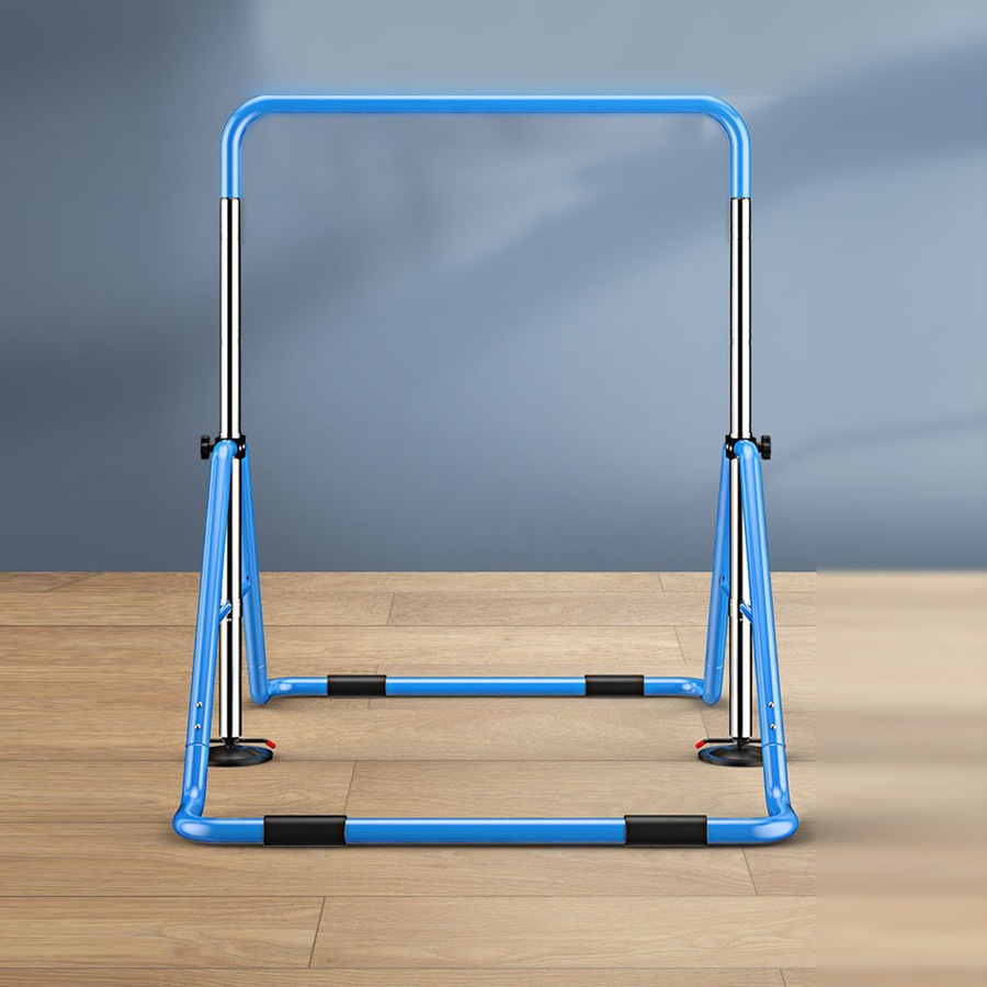 FITNESS MASTER Kids Gymnastics Bars Training Horizontal Bar Monkey Kip Bar Blue