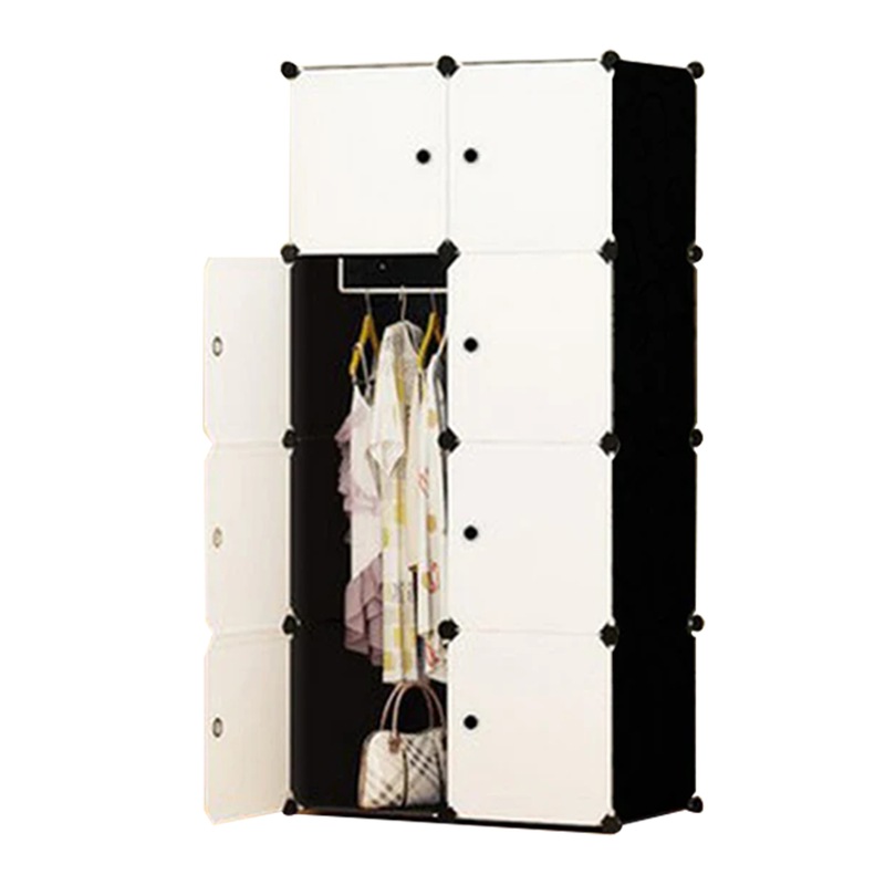 Buy Foret DIY XL 8 Cube Storage Compartment Cupboard Wardrobe Rack Shelf MyDeal