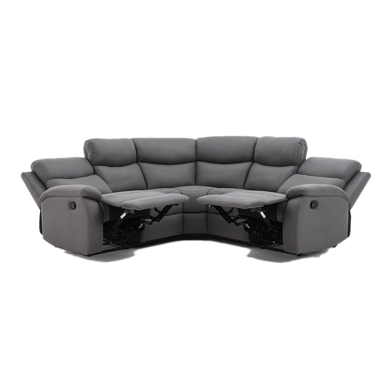 Buy Foret 5 Seater Sofa Corner Lounge Recliner Footrest Bed Chaise