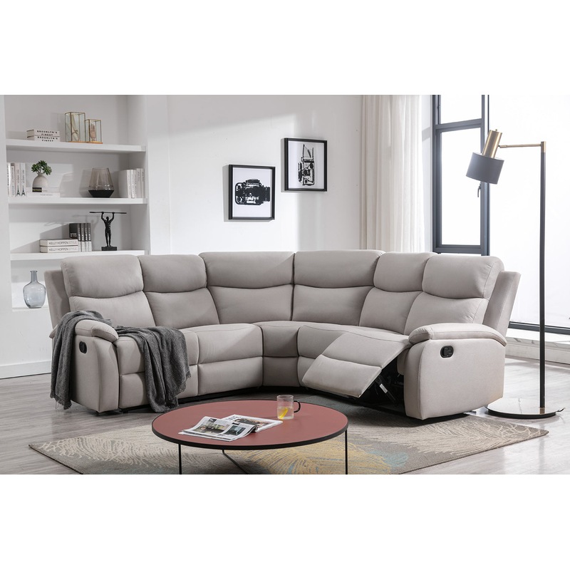 Buy Foret 5 Seater Sofa Corner Lounge Recliner Footrest Bed Chaise
