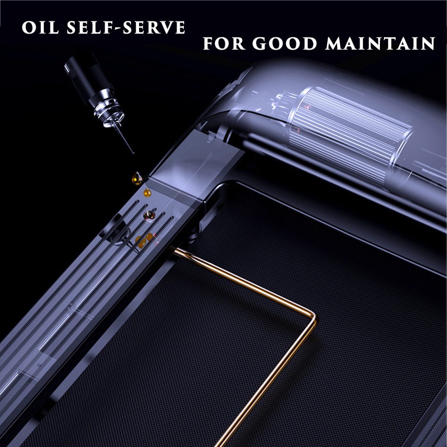 Fitness Master Multi-functional 3 Slope Folding Shock Absorbing black Electric Treadmill