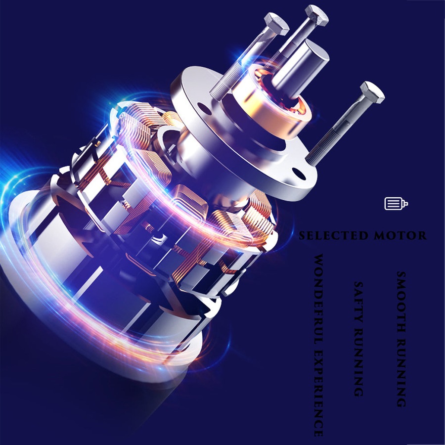 Fitness Master Multi-functional 3 Slope Folding Shock Absorbing black Electric Treadmill