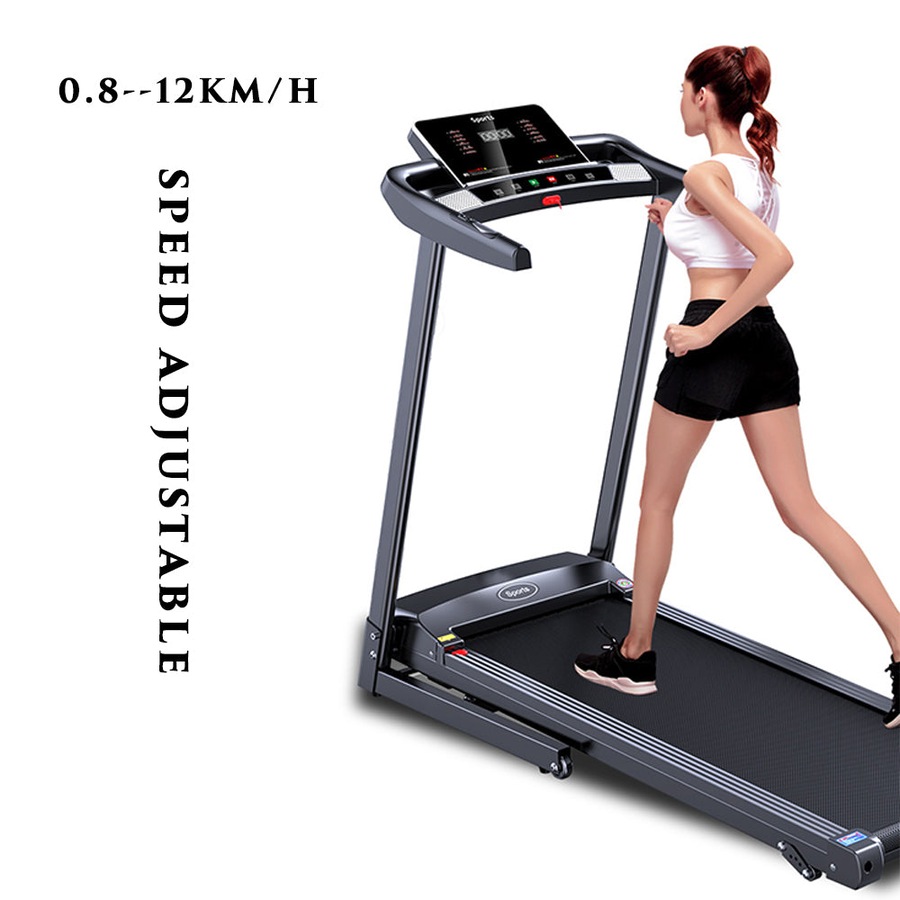 Fitness Master Multi-functional 3 Slope Folding Shock Absorbing black Electric Treadmill