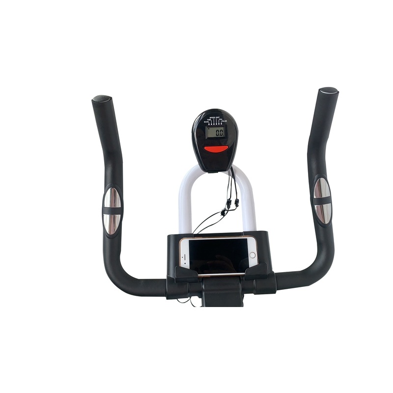 finer form indoor exercise bike with 35 lbs flywheel