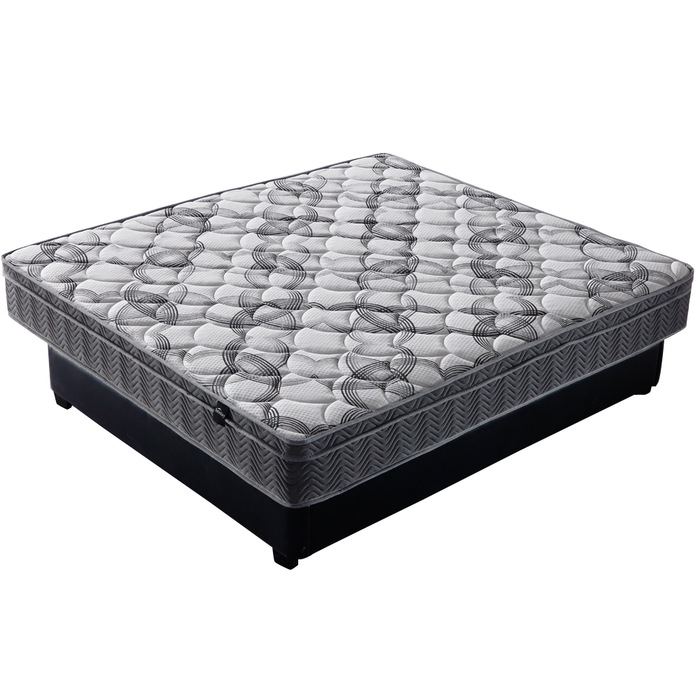 Giselle QUEEN Mattress 34CM Euro Top Pocket Spring Firm Plush Foam Bed