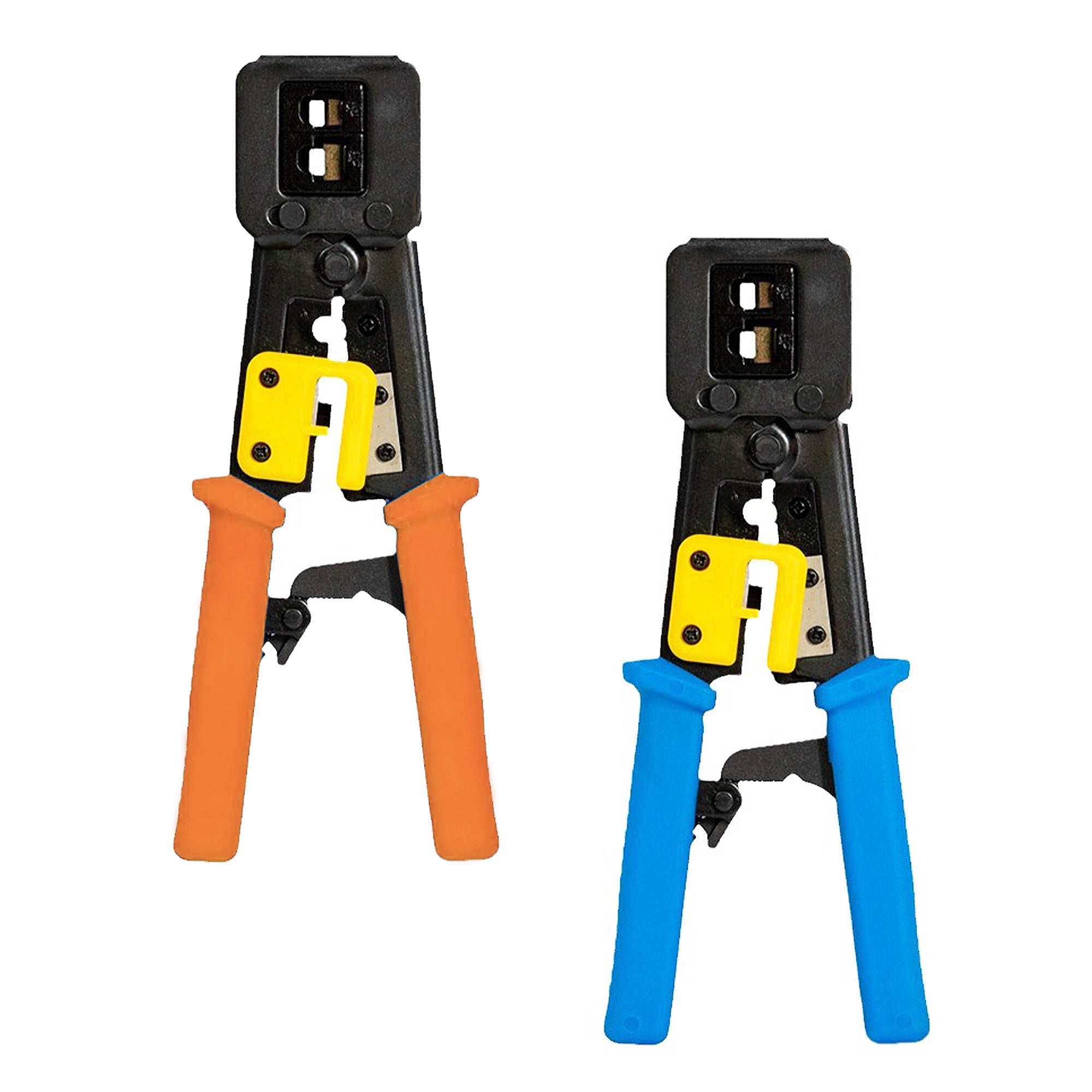 Salesbay 6P/8P Network Crimping Plier Ratcheting Wire Cable Terminal Crimper Australia