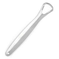 Stainless Steel Tongue Scraper Metal Cleaner Dental Care Tool Oral Hygiene