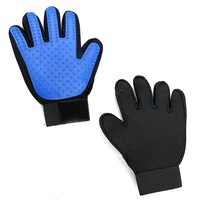 True Touch Cleaning Brush Pet Dog Cat Massage Silicone Hair Removal Magic Glove