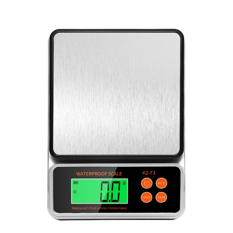 Waterproof 10kg/1g Digital Kitchen Scale Precision Gram Baking and Cooking Food