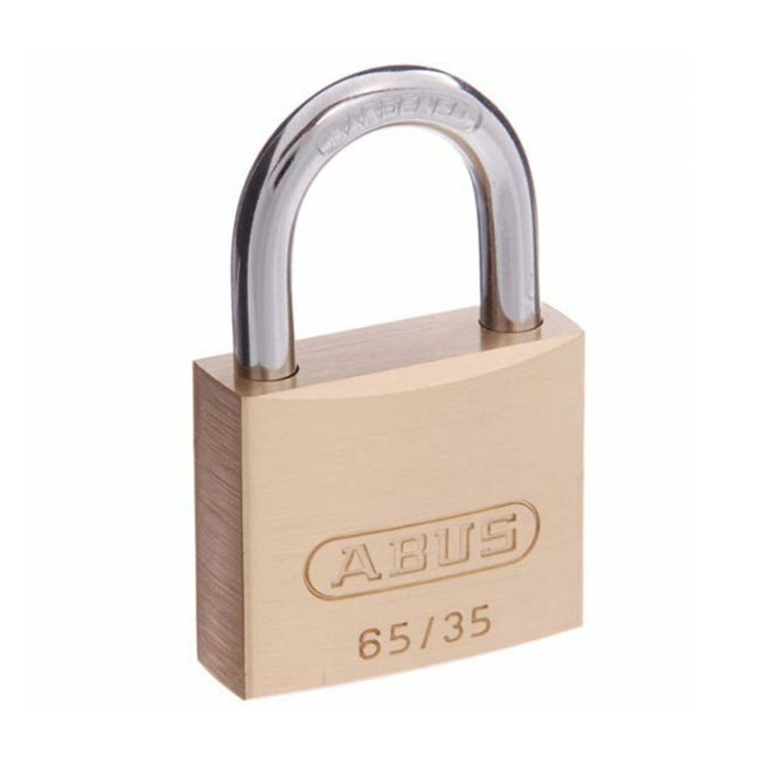 ABUS 65/35 Security Padlock Brass Keyed Alike 6535KA1 